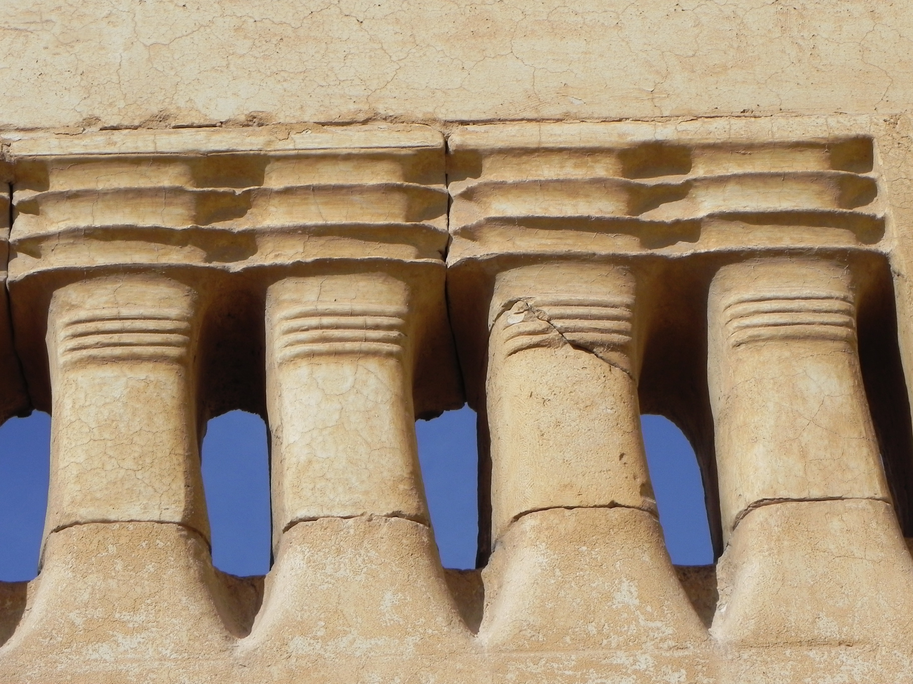 Column capitals detail