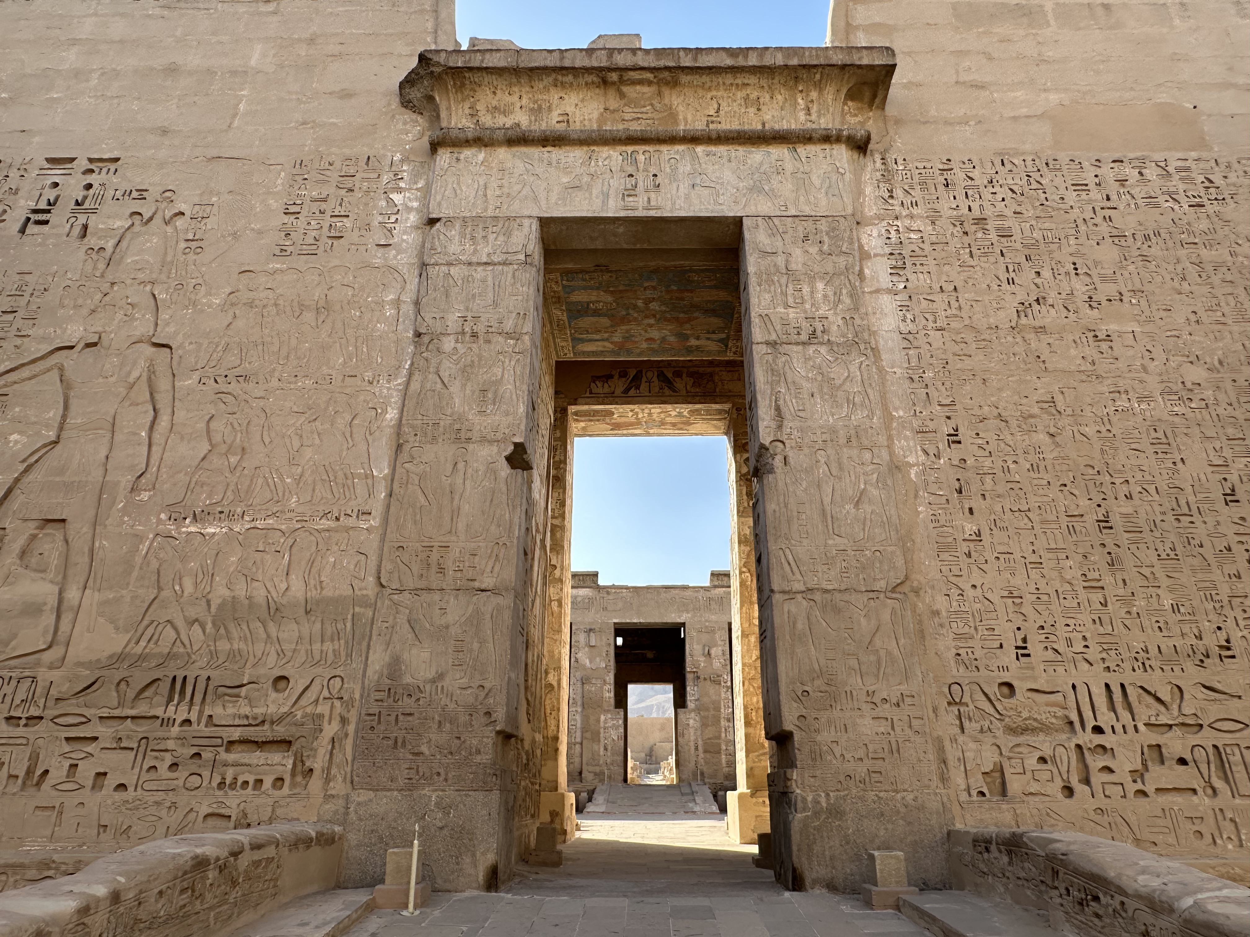 Temple gateway perspective