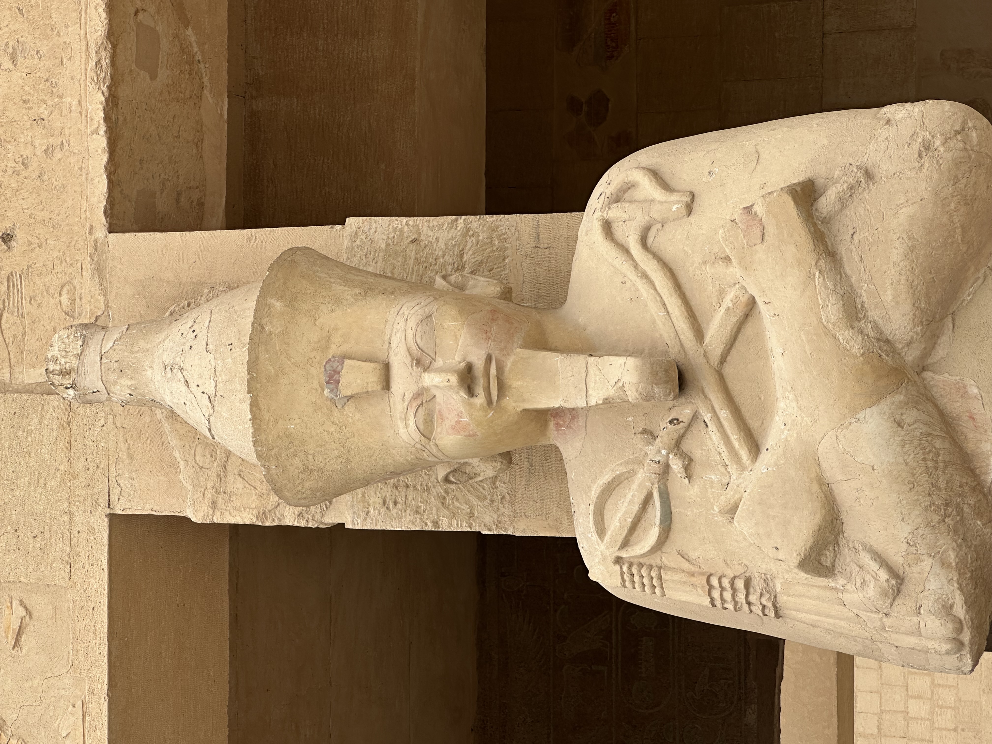 Hathor column head