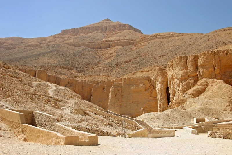 Valley of Kings landscape entrance