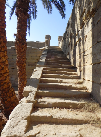 Temple stairs