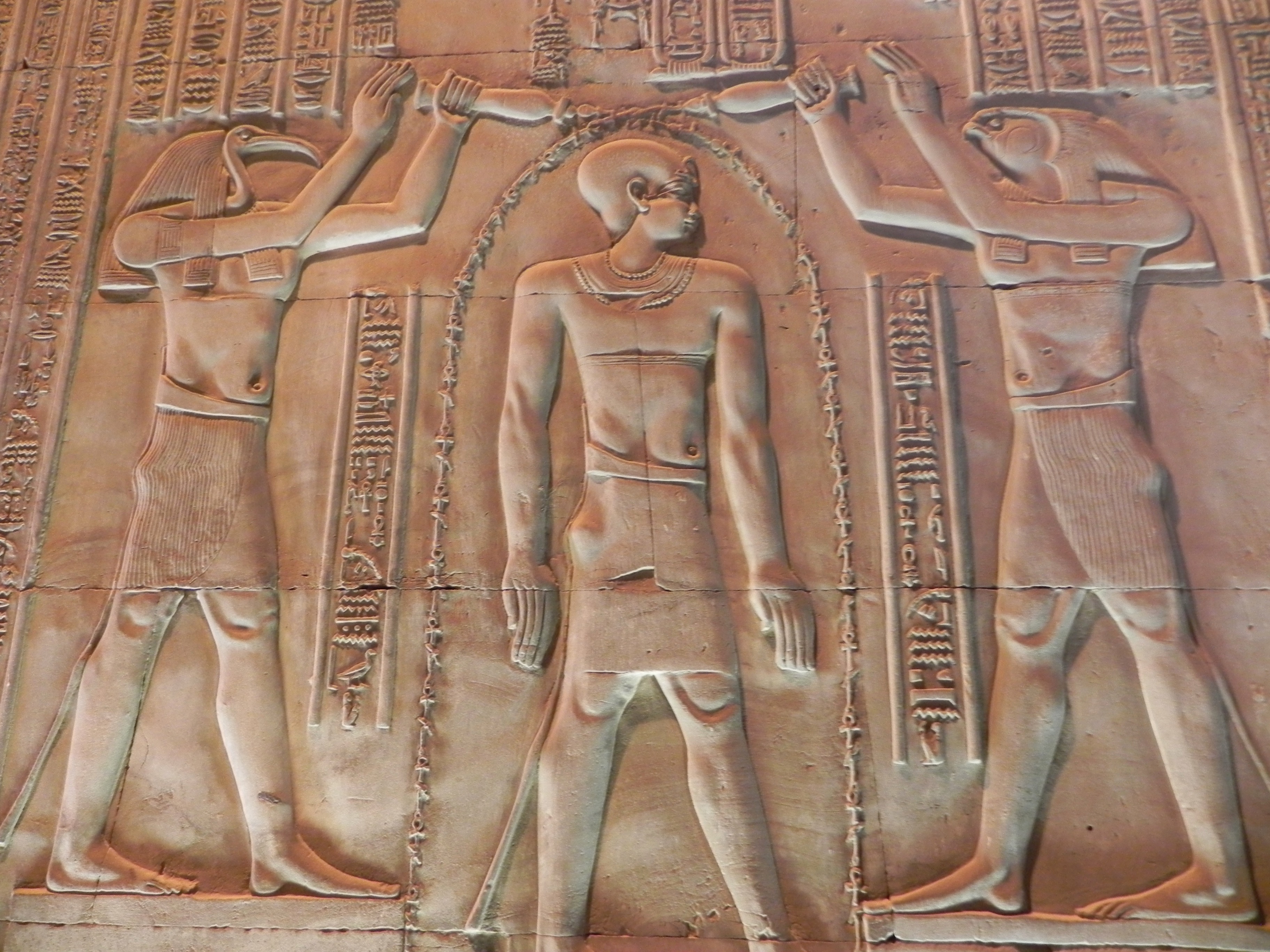 Kom Ombo animal-headed deity