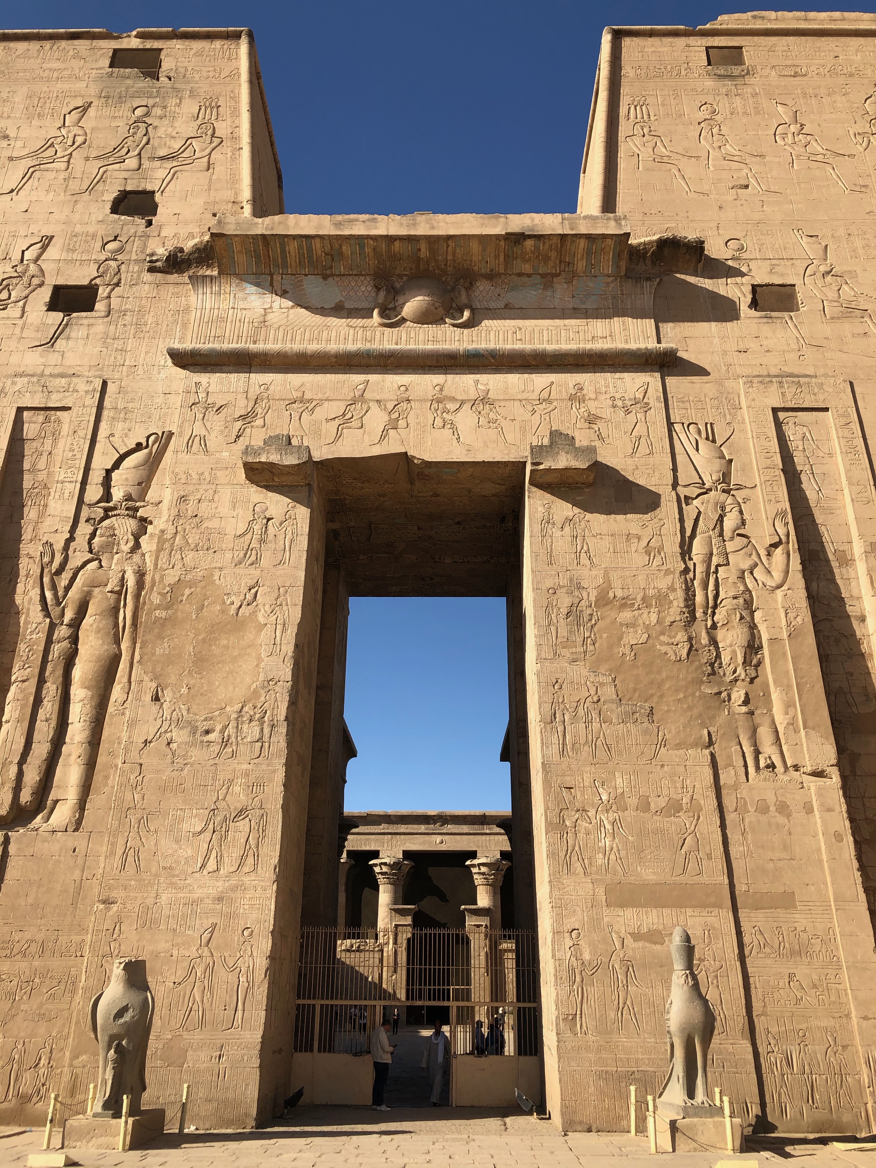 Detailed relief carvings